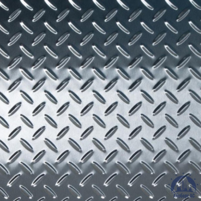 Рифлёный алюминиевый лист "Чечевица" 2х1500х3000 мм АД31 купить  в Магнитогорске