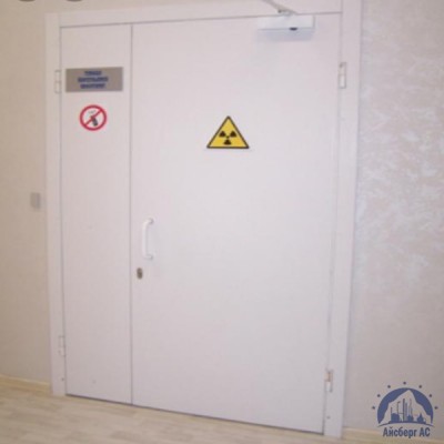 Рентгенозащитная алюминиевая дверь 1070х2080-1 мм купить  в Магнитогорске